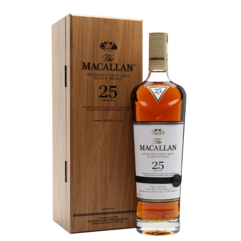 Whisky Macallan 25 ani Sherry Wood 0.7l 0